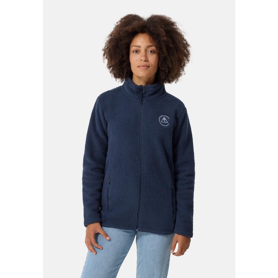 Veste polaire rétro en polyester recyclé