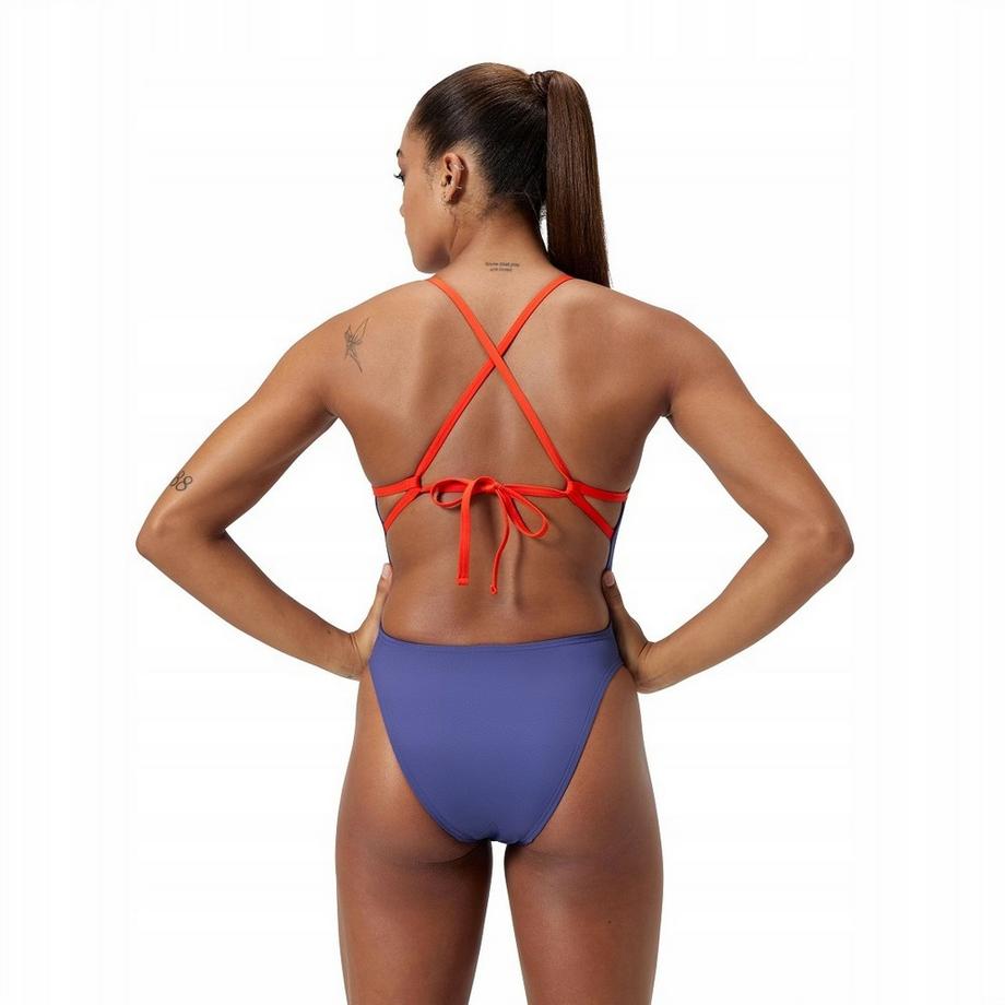 speedo Maillot de bain 1 pièce Solid dos noué  