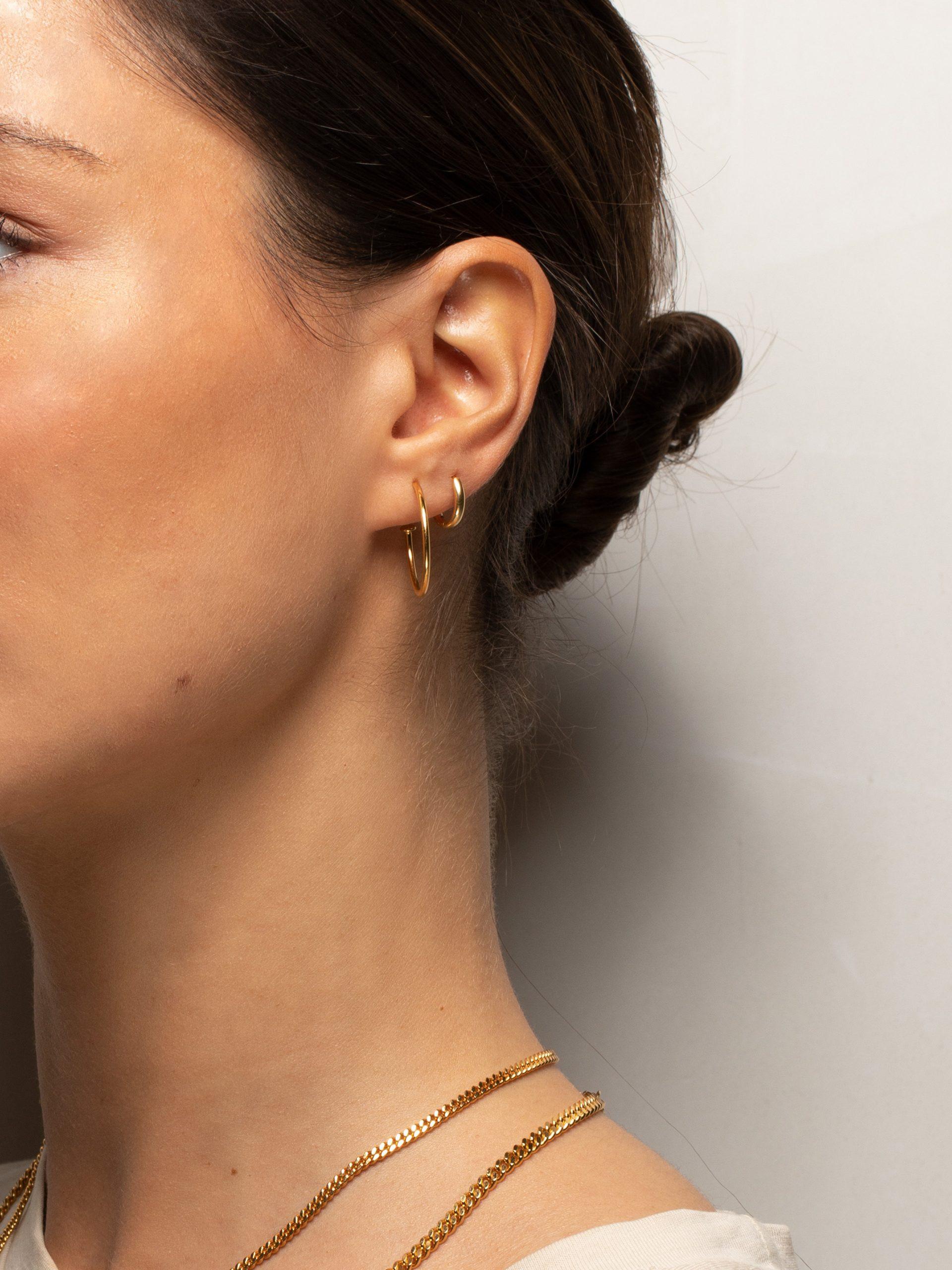 PHANTASYA  Creolen mittel 1303 Roségold 