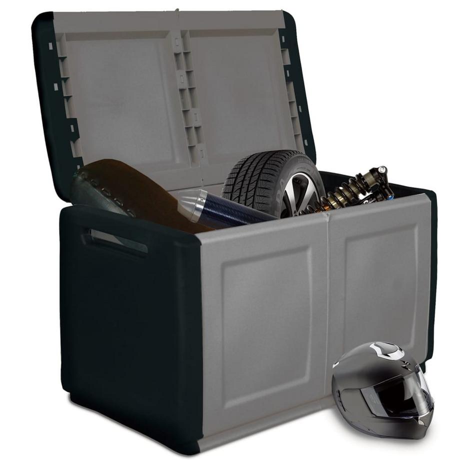 VidaXL Boîte de rangement de jardin polypropylène  