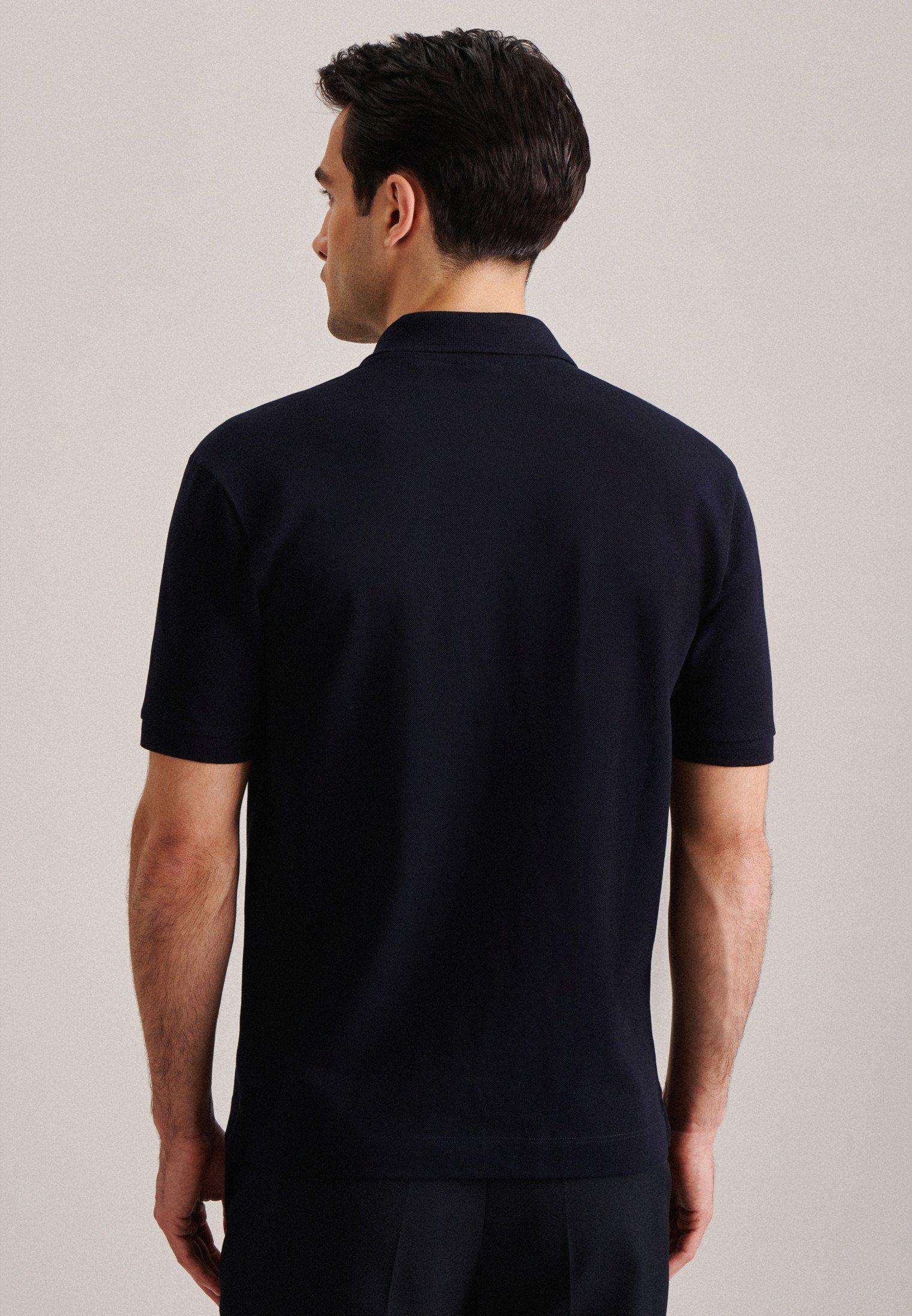 Seidensticker  Polo Regular Fit Kurzarm Uni 