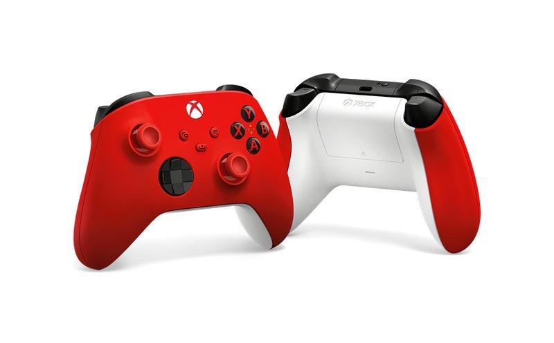 Microsoft  Pulse Red Rouge Bluetooth/USB Manette de jeu Analogique/Numérique Xbox, Xbox One, Xbox Series S, Xbox Series X 