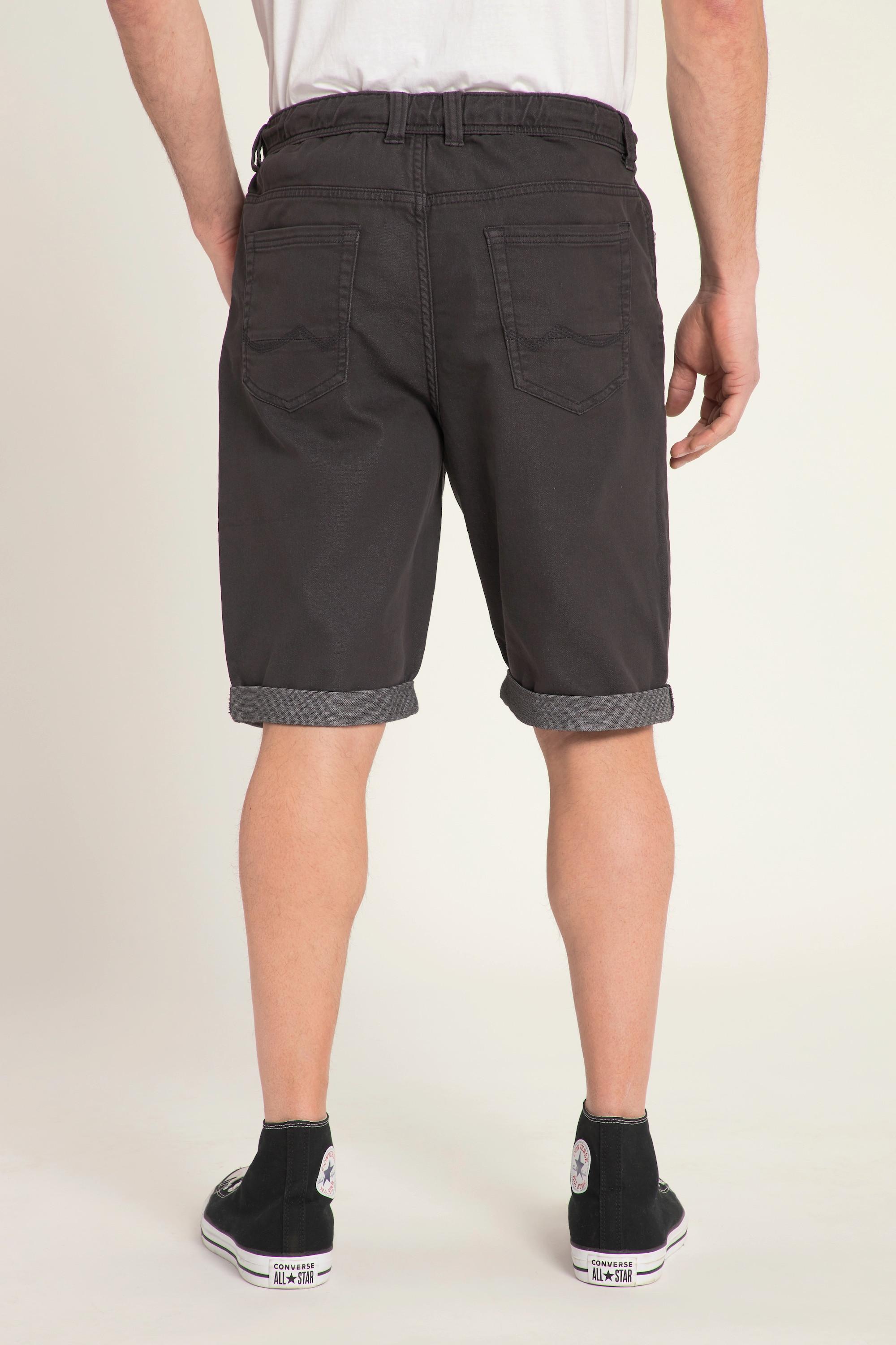 JP1880  Bermuda FLEXNAMIC® 5 poches, taille élastique anthracite 