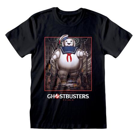 Ghostbusters  ErwachsenenTShirt, mit Schjriftzug Stay Puft 
