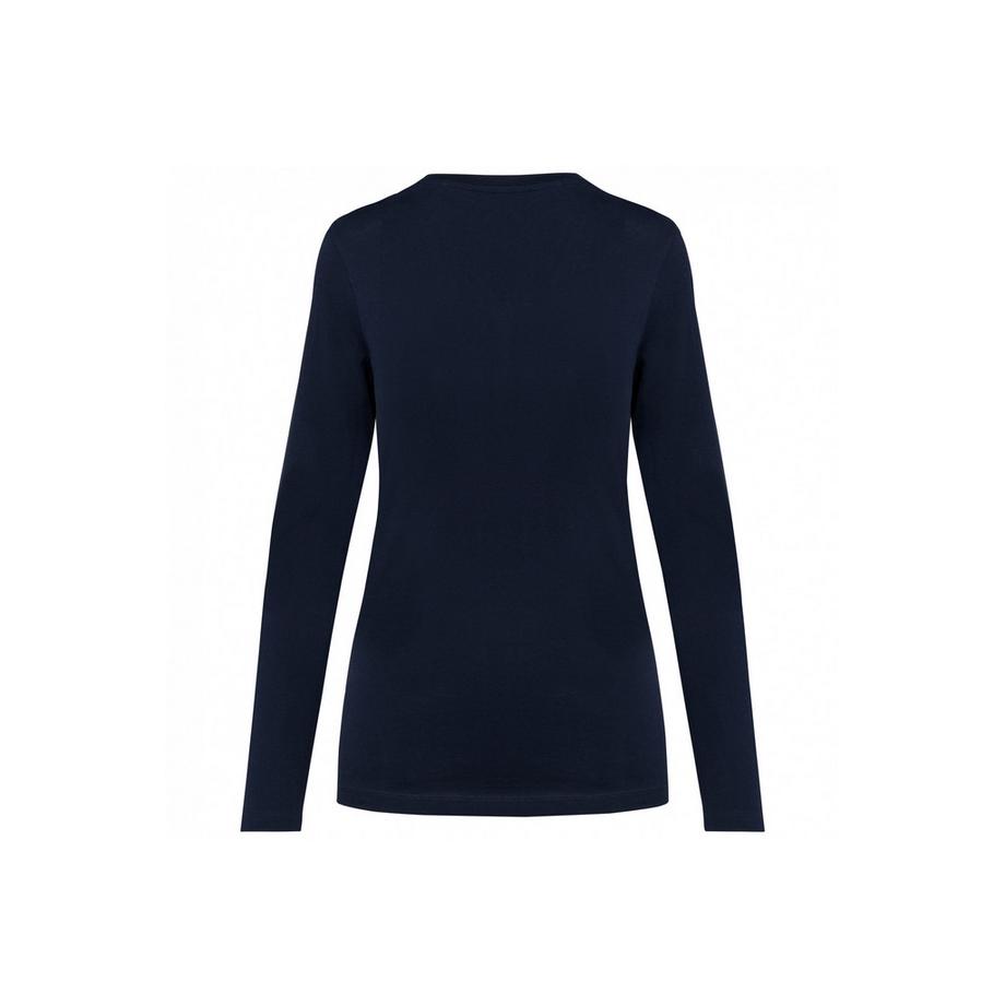 Kariban Uprima Langarmshirt V-Ausschnitt  