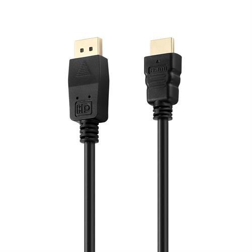 PureLink  PureLink X-DC055-020 câble vidéo et adaptateur 2 m DisplayPort HDMI Noir 