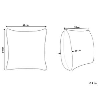 Beliani Dekokissen aus Baumwolle Modern SIDI  
