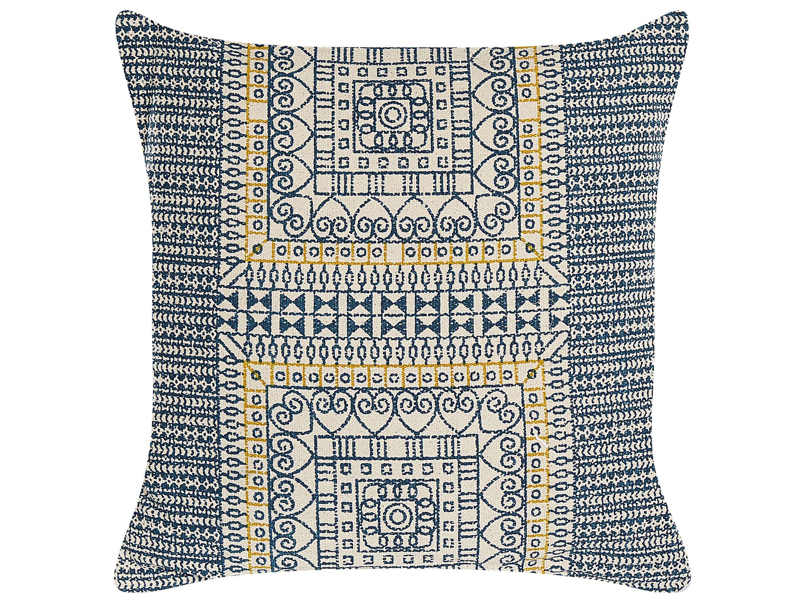 Beliani Coussin en Coton Moderne SIDI  