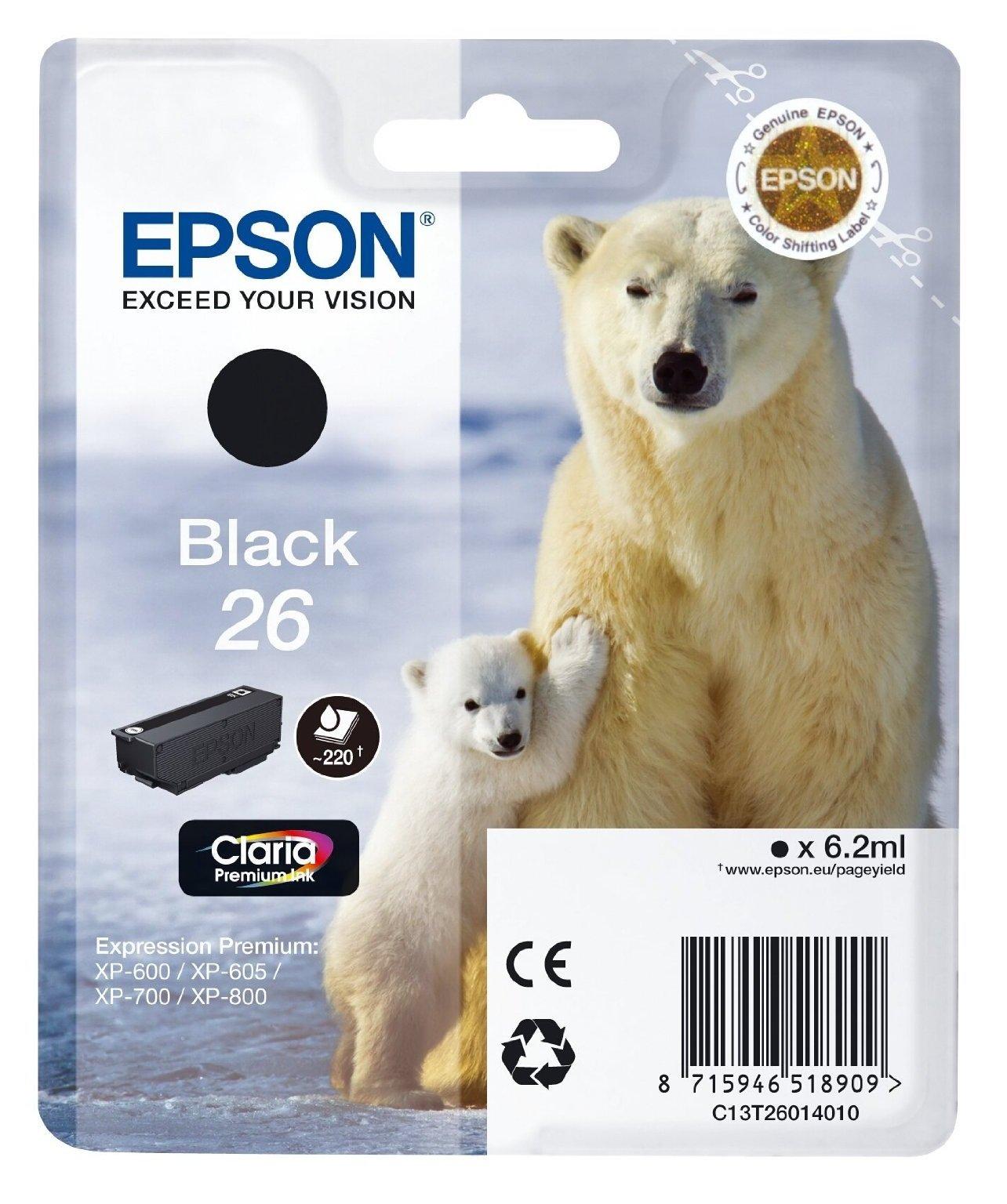 EPSON  Polar bear Cartuccia Nero 