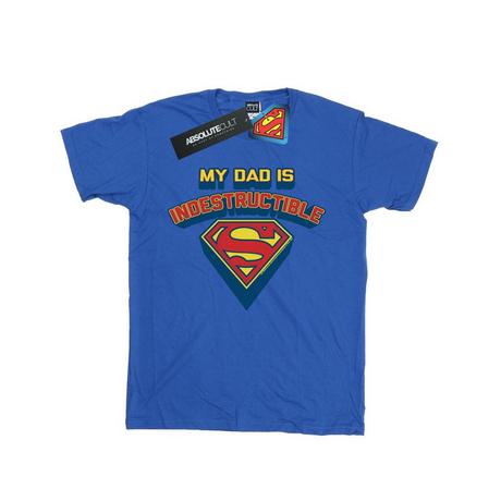 DC COMICS  Tshirt SUPERMAN MY DAD IS INDESTRUCTIBLE 