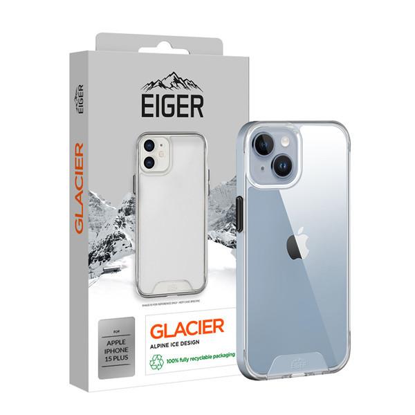 EIGER  Eiger iPhone 15 Plus Glacier Case transparent 