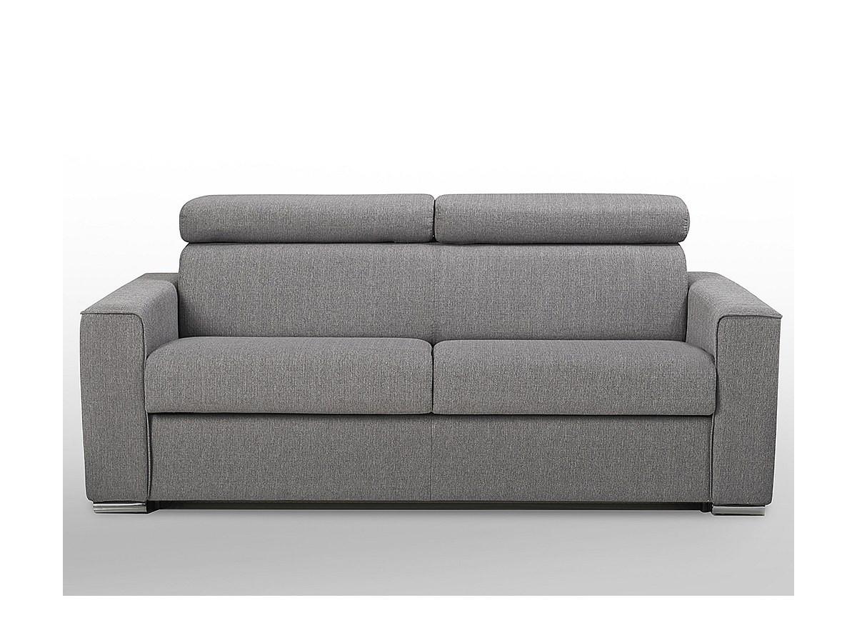 LINEA SOFA Schlafsofa 4Sitzer Stoff LiegeflächeMatratzen VIZIR  