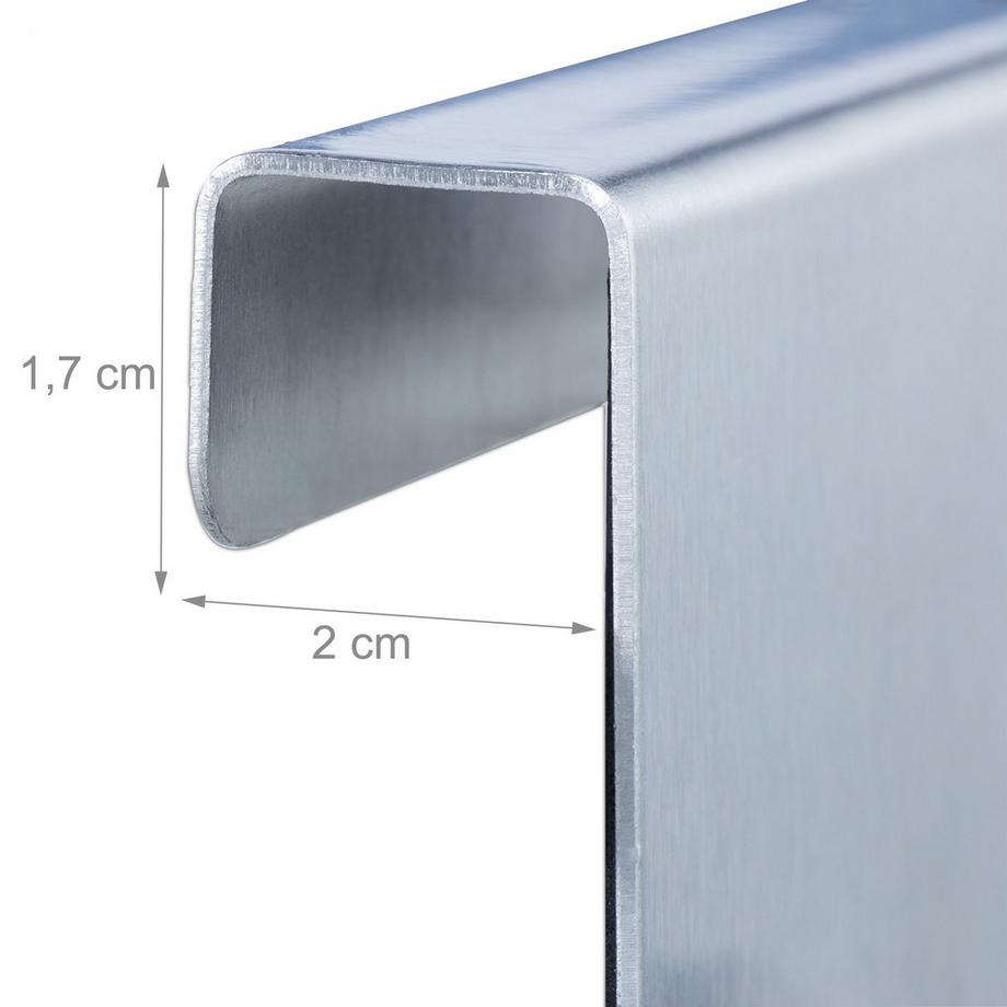 Northio  Crochet de porte en acier inoxydable - 4 pièces 