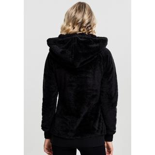 URBAN CLASSICS Long Teddy Kapuzenpullover  