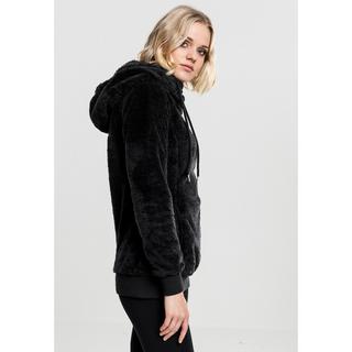 URBAN CLASSICS Long Teddy Kapuzenpullover  
