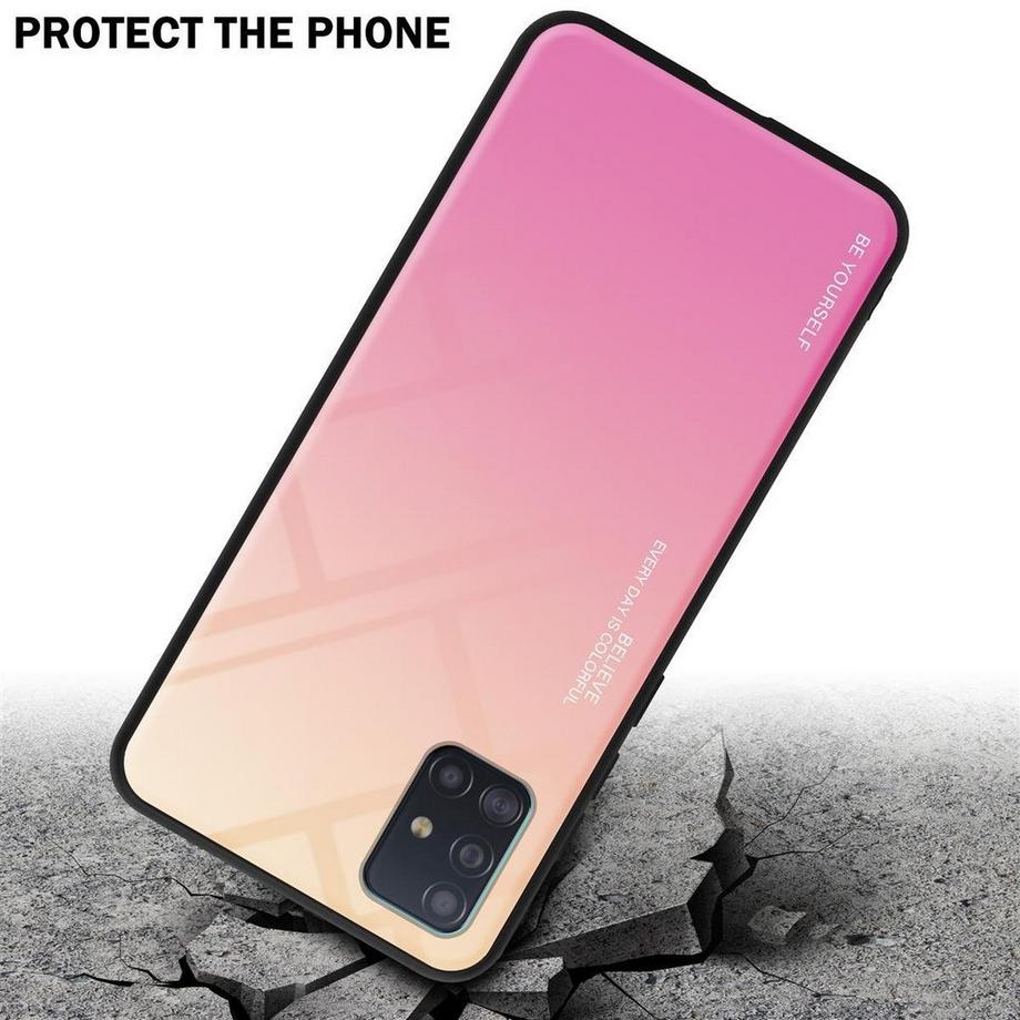 Cadorabo  Hülle für Samsung Galaxy A51 4G / M40s Zweifarbig 