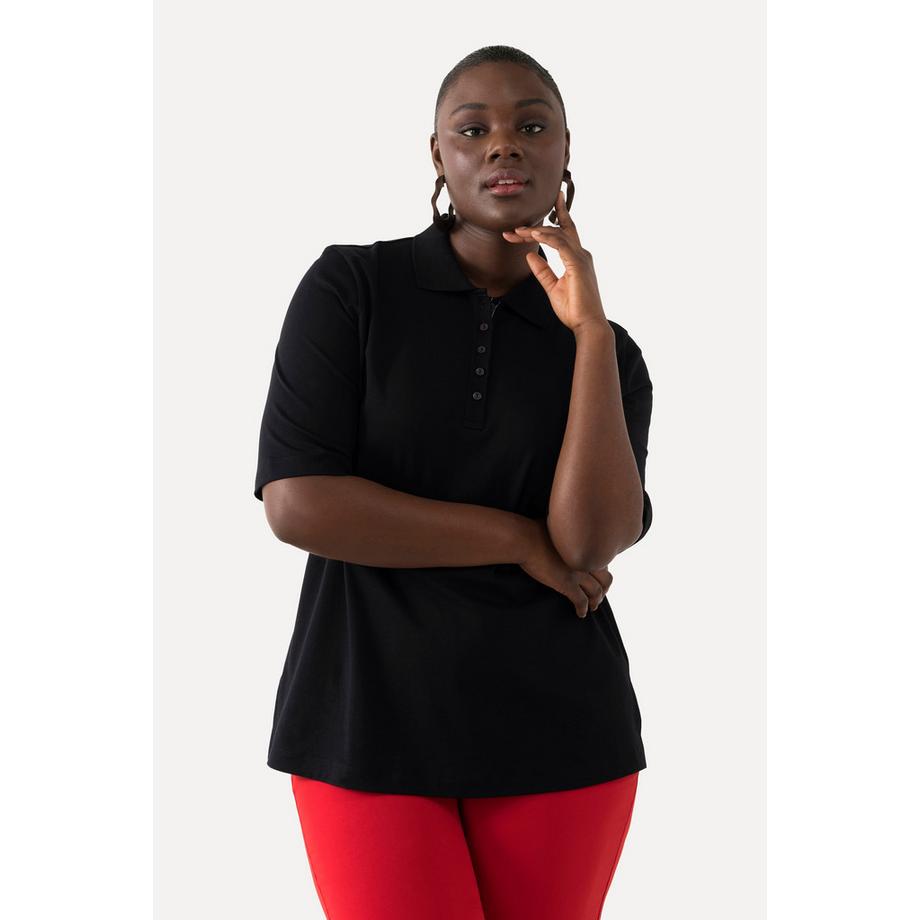 Ulla Popken Polo Classique Manches Courtes  