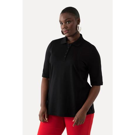 Ulla Popken Classic Poloshirt Halbarm  