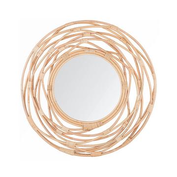 Miroir en Rotin Boho BURGIS