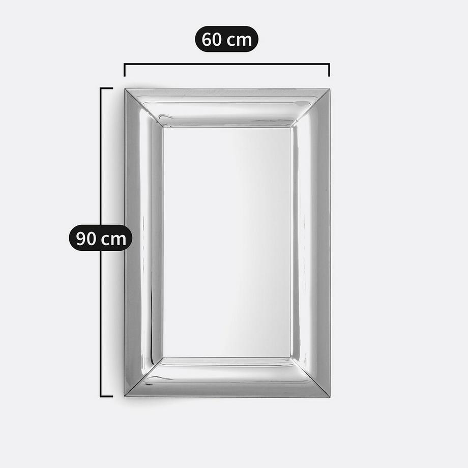 La Redoute Intérieurs Spiegel Chroma in verchromter Optik  