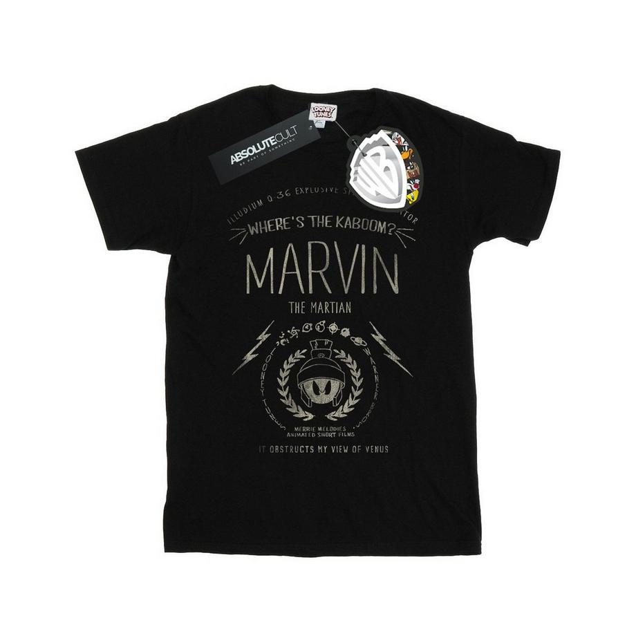 LOONEY TUNES Where's The Kaboom Marvin The Martian T-Shirt  