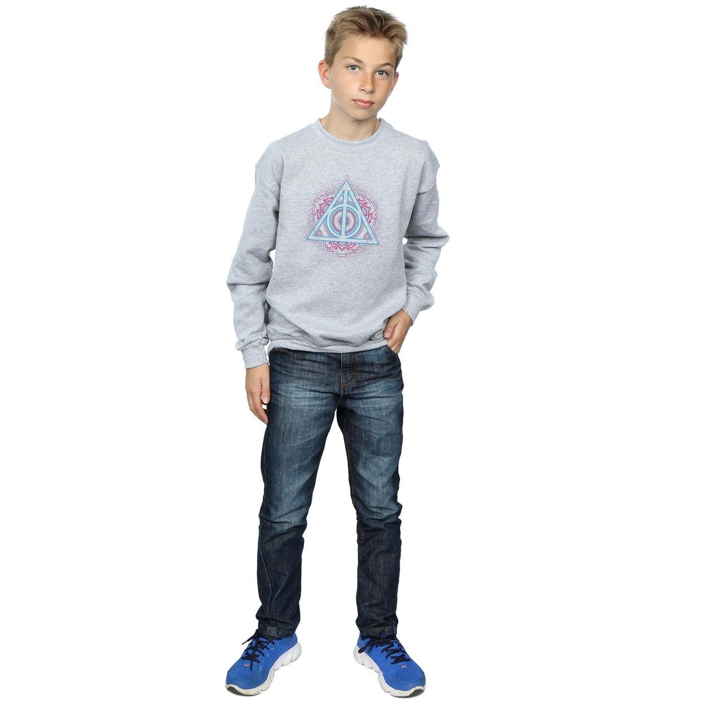 Harry Potter  Deathly Hallows Sweatshirt 