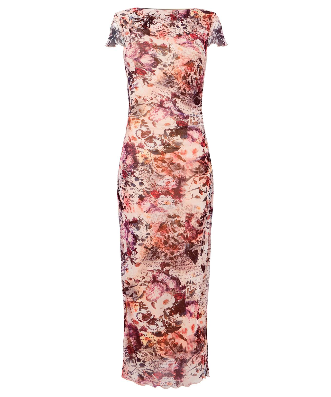 Joe Browns  Robe Maxi Bord Fendu Motif Roses 