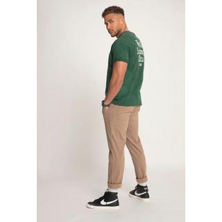 Sthuge Oversized Halbarm T-Shirt Rücken Print  