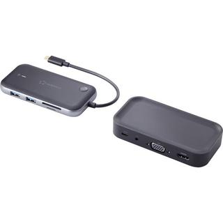 Renkforce  Renkforce Mini Dockingstation USB-C® RF-HUB-810 Adatto per marchio (Notebook Dockingstations): universale 