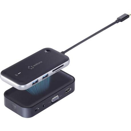 Renkforce  Renkforce Mini Dockingstation USB-C® RF-HUB-810 Adatto per marchio (Notebook Dockingstations): universale 