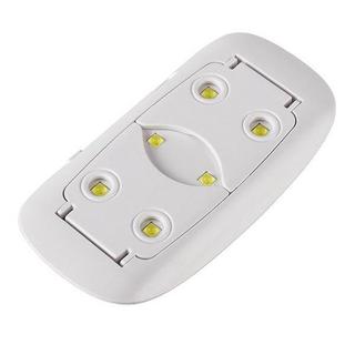 eStore Mini Lampada UV LED per Unghie, Bianca  