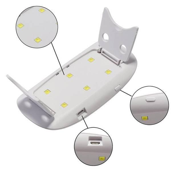 eStore Mini-UV-LED-Lampe für Nägel,  