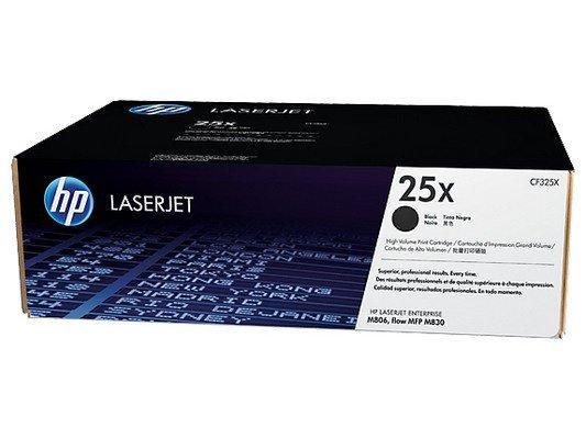 Hewlett-Packard  HP Toner-Modul 25X schwarz CF325X LJ Enterprise M806 40'000 S. 