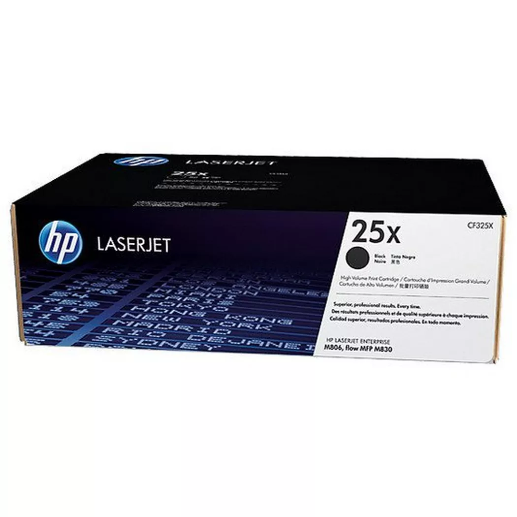 Hewlett-Packard – HP Toner-Modul 25X schwarz CF325X LJ Enterprise M806 40’000 S., One Size