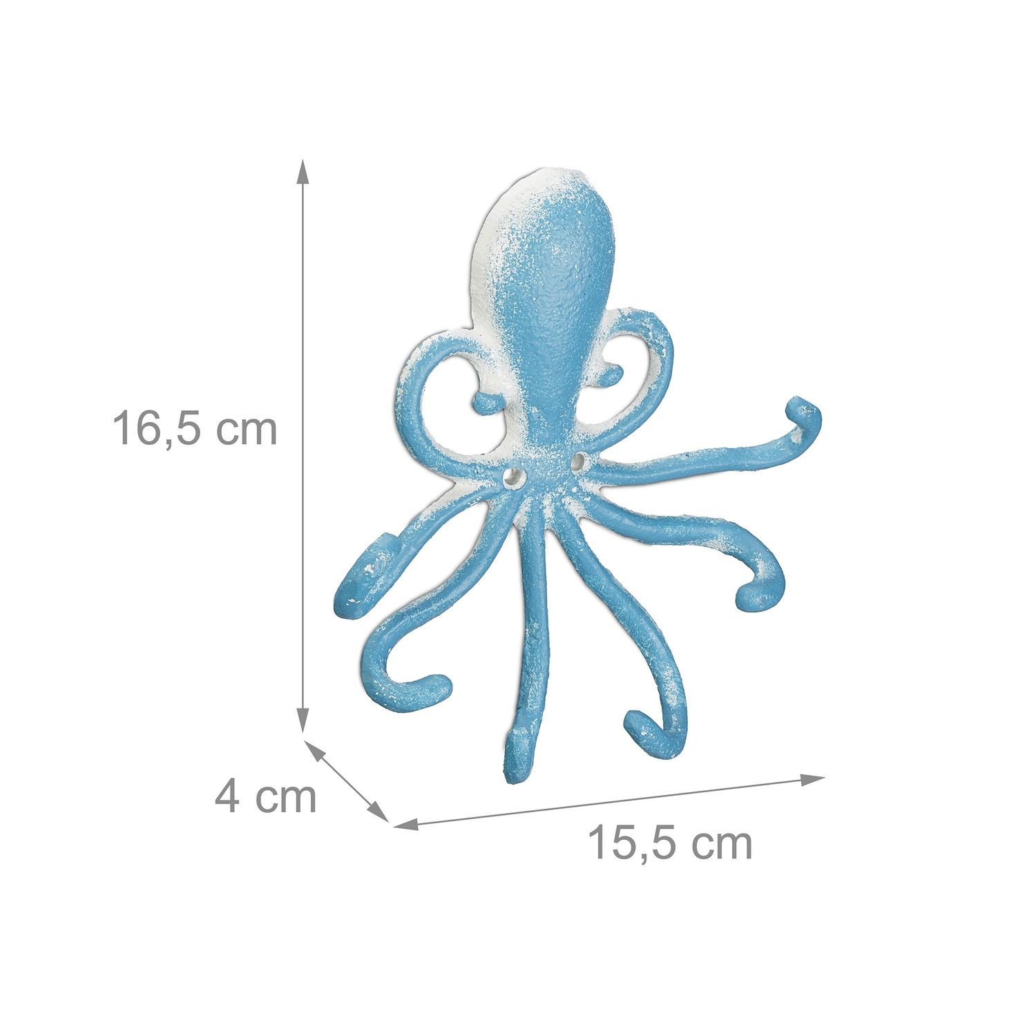 B2X Wandhaken mit Oktopus  