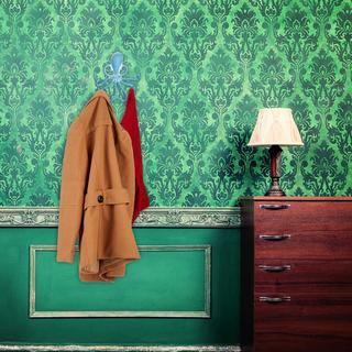 B2X Wandhaken mit Oktopus  