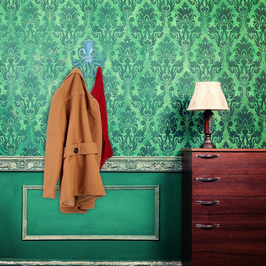 B2X Crochet mural avec pieuvre  