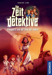 Die Zeitdetektive, 1, Kleopatra und der Biss der Kobra Lenk, Fabian; Grubing, Timo (Illustrationen) Copertina rigida 