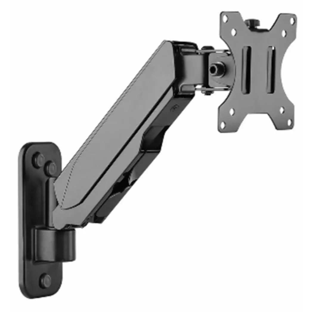Value - LCD-Wandhalter Gasfeder, One Size, Noir