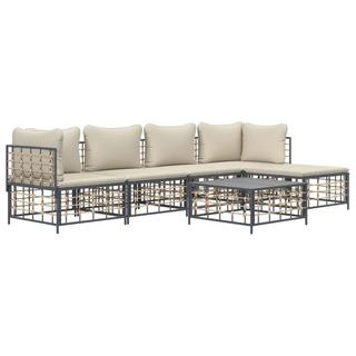 VidaXL Garten lounge set poly-rattan  