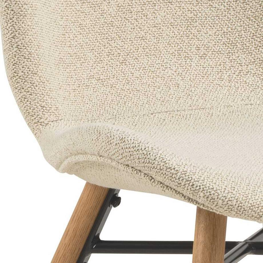 mutoni Sedia da pranzo Norway beige naturale (1 pezzo)  