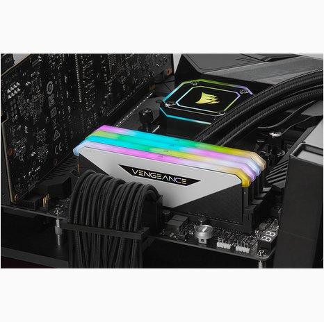 Corsair  Vengeance RGB CMN32GX4M2Z3600C18W memoria 32 GB 2 x 16 GB DDR4 3600 MHz 