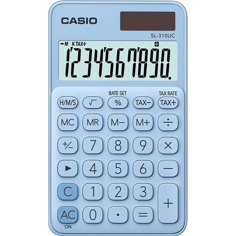 CASIO CASIO Taschenrechner SL310UCLB 10-stellig  