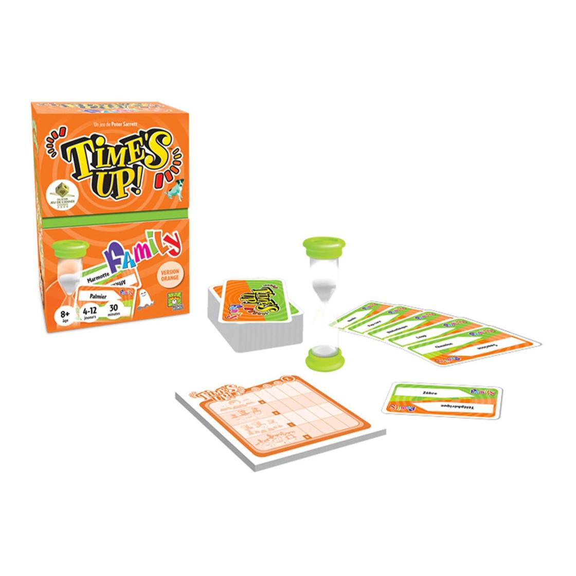 Asmodée  Partyspiel  Time's Up Family 2 Orange 