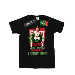 Elf  OMG Santa TShirt 