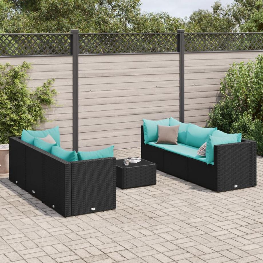VidaXL Garten lounge set poly-rattan  