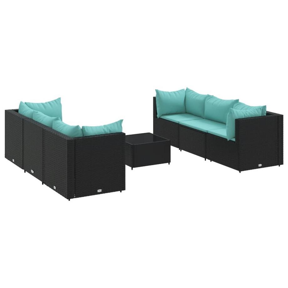 VidaXL Garten lounge set poly-rattan  