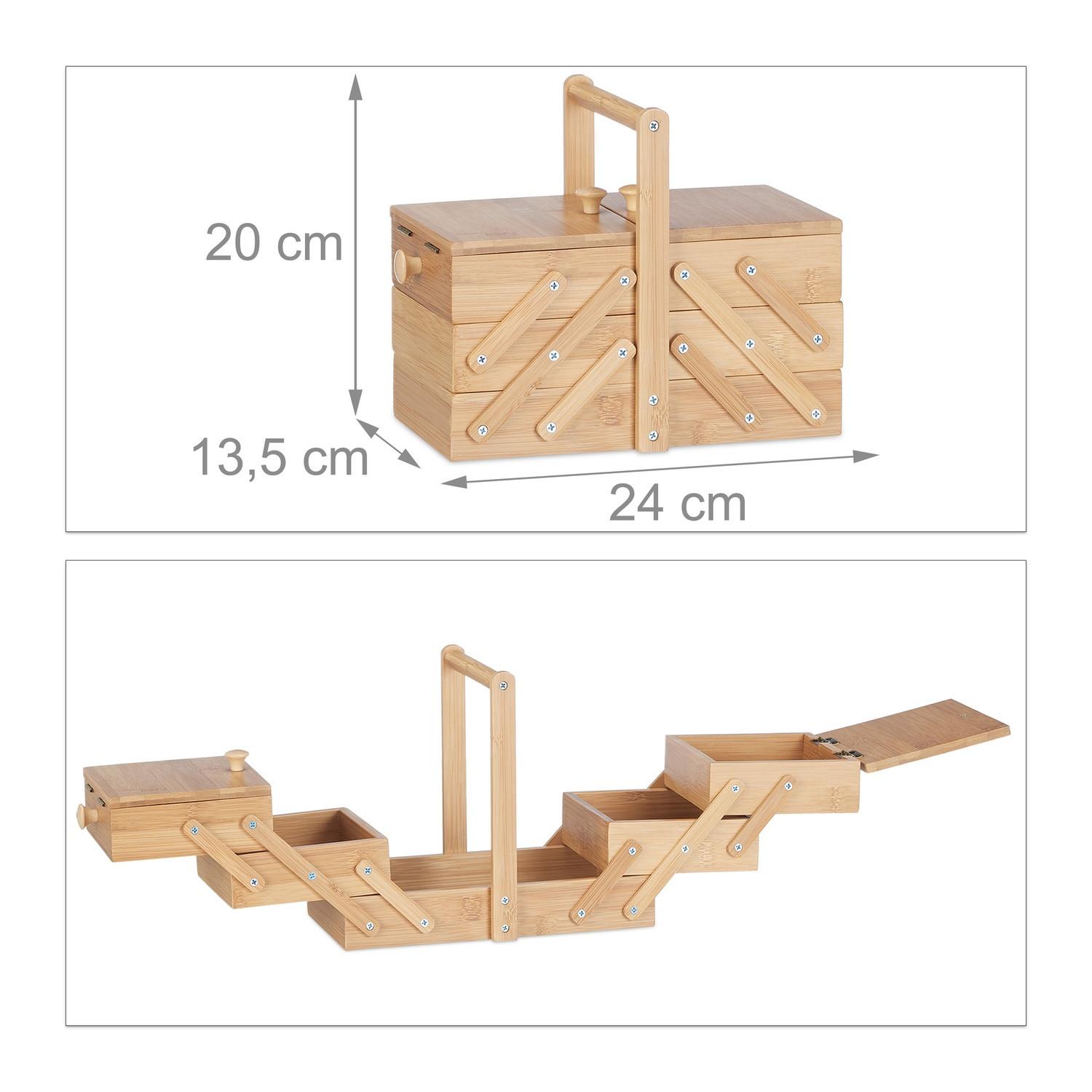 B2X Piccola scatola per fratelli in bambù  