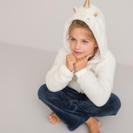 La Redoute Collections  Veste d'intérieur à capuche licorne 