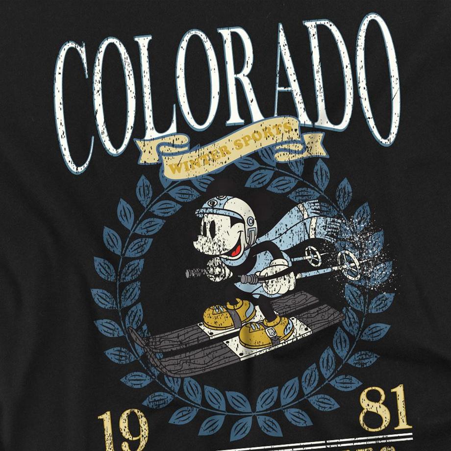 Disney Colorado Ski T-Shirt Manches Longues  